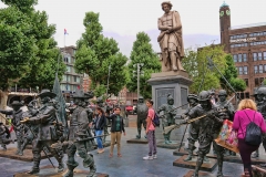 Die Nachtwache in 3D auf dem Rembrandtplein