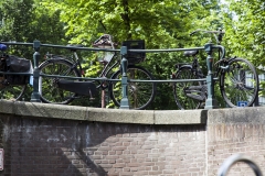 Kein Geländer ohne Fahrrad