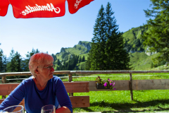 Pause an der Tölzer Hütte