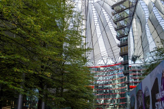 Sony Center am Morgen