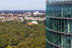 Blick vom Kollhoff-Tower