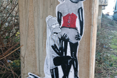 Graffiti am Deutzer Hafen