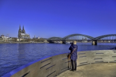 Klarer Blick über den Rhein