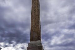 Obelisk Salustiano oberhalb der Spanischen Treppe