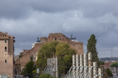 Toller Ausblick über das Forum Romanum