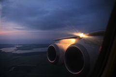 Rückflug von Usedom nach Düsseldorf