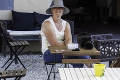 Pause mit alkoholfreiem Cocktail